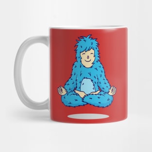 Cute Blue Monster Mug